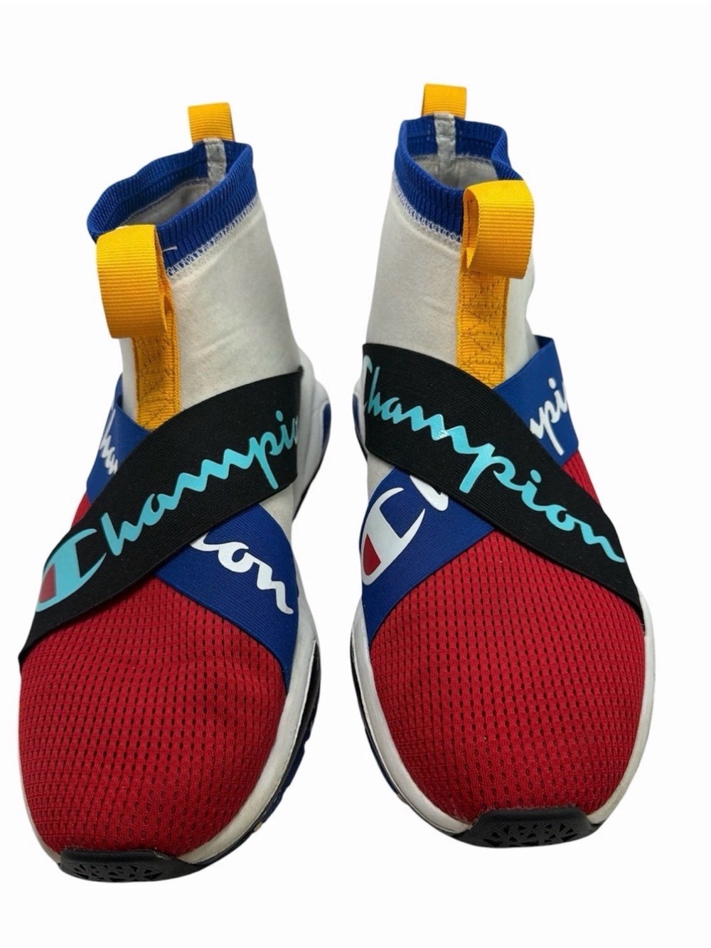 Men's Champion Rally Crossover US 13M White/Red/Blue/Yellow